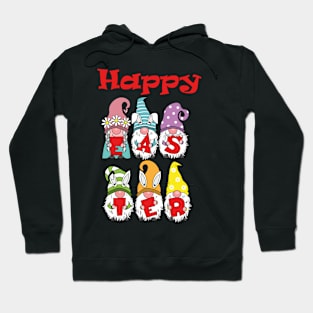 Easter Gnomes Funny Happy Easter 2021 Egg Hunting Kids Men Women Gift Hoodie